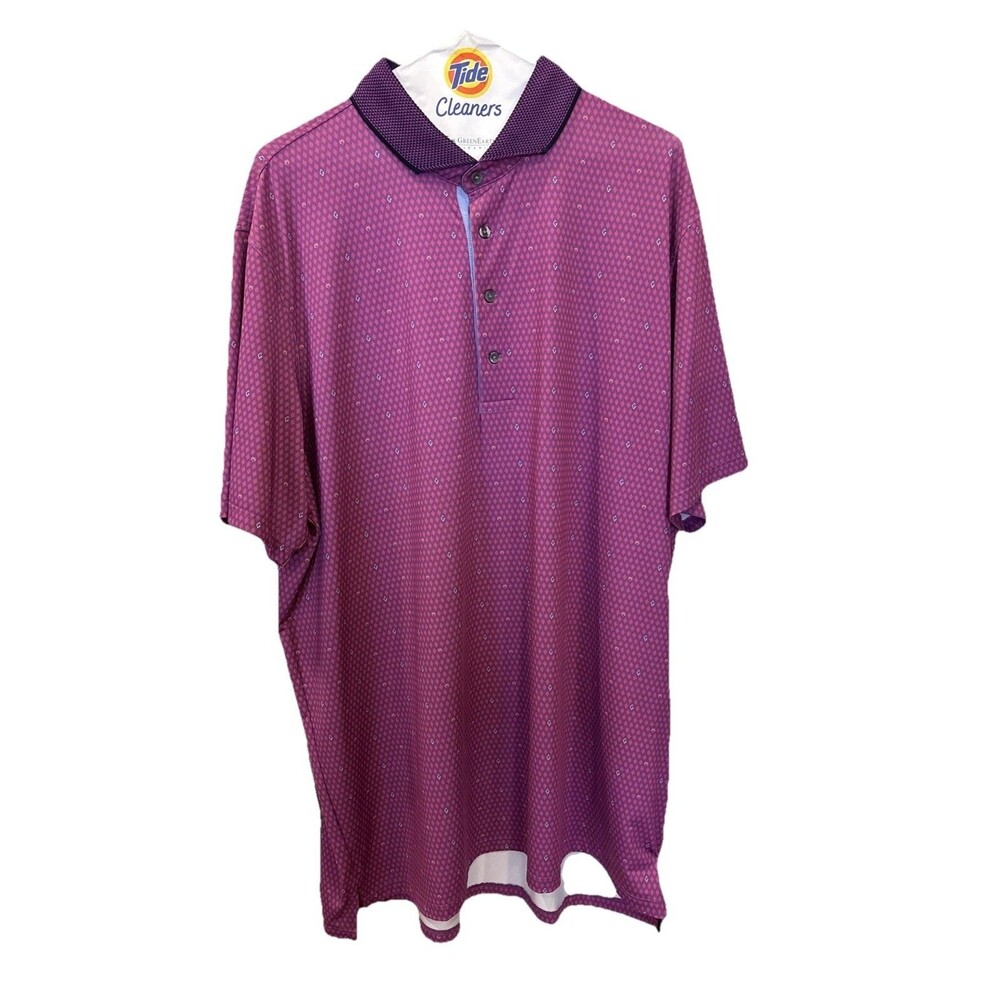 Greyson Men’s Polo Shirt Size XL Trump National Los Angeles Maroon Golf Sports